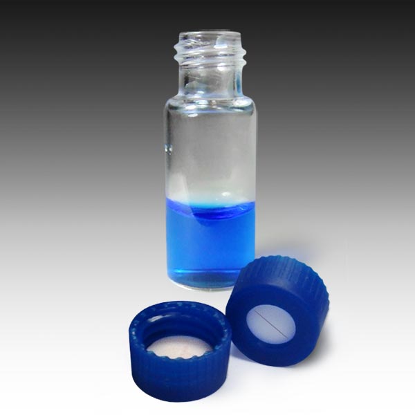 MSQ Vial Kit Clear Screw Vials and Caps with PreSlit PTFE/Silicone