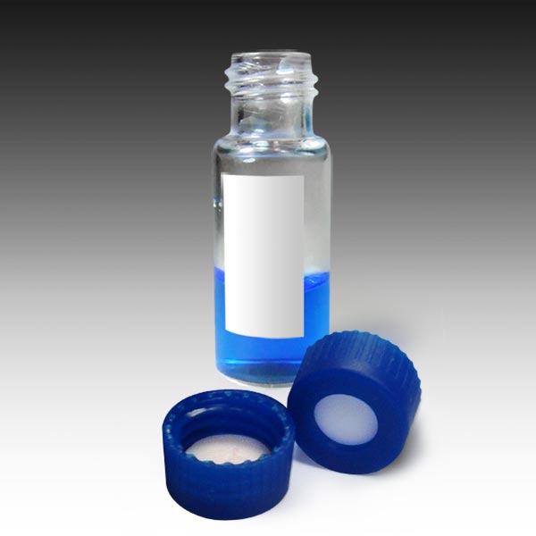 MSQ Vial Kit Clear Screw Vials with Marking Spot and Caps with PTFE