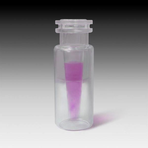 11mm, 12 x 32 TPX Crimp/Snap Plastic MicroVials with 300µL Inserts