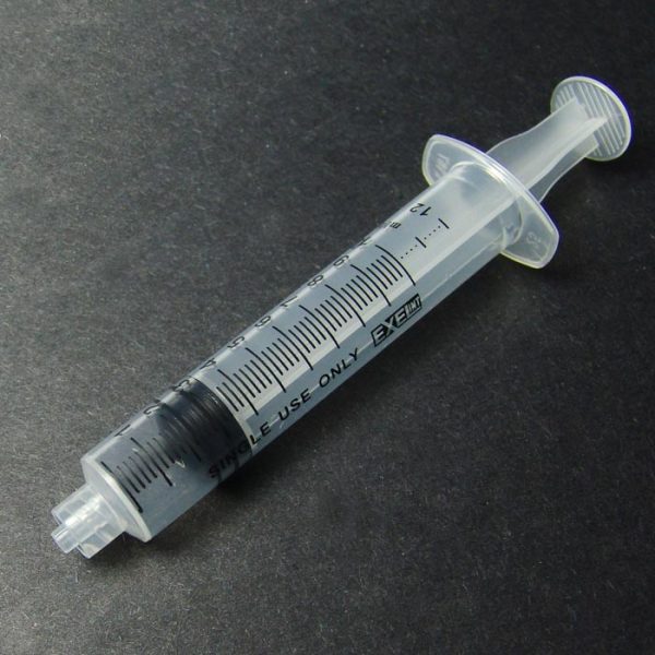 22010EL-100 10mL Luer Lock Syringe with Siliconized Gaskets – Sterile