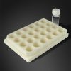 24125 24-Large-Well Solid Bottom Base Plate For 8 mL Scintillation Vials