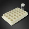 24125 24-Large-Well Solid Bottom Base Plate For 8 mL Scintillation Vials