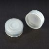 13mm Clear Snap Cap with Pre-Slit PTFE Liner