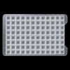 3726 Square 96-Well Low Temperature (-80) Cap Mat for Long Term Storage