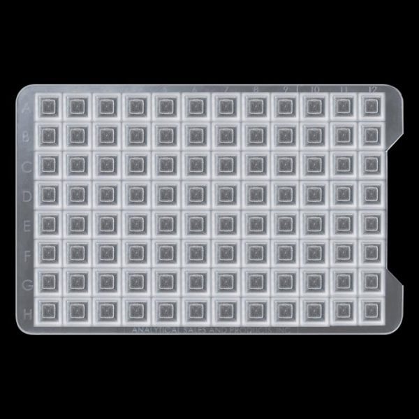 3726 Square 96-Well Low Temperature (-80) Cap Mat for Long Term Storage