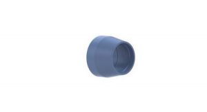 59133 Tefzel® Large Bore Flangeless Ferrule for 3/16" OD Tubing, Blue