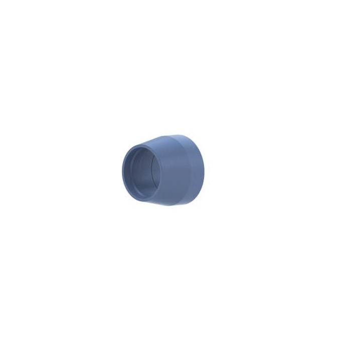 59133 Tefzel® Large Bore Flangeless Ferrule for 3/16" OD Tubing, Blue