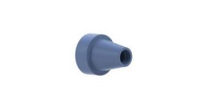 59200X ETFE Flangeless Ferrule for 1/16" OD Tubing, Blue