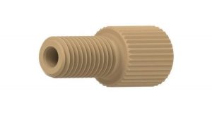 59230 PEEK® Flangeless Male Nut for 1/16" OD Tubing, 1/4-28