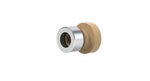 59250X PEEK® Super Flangeless Ferrule with SS Lock Ring for 1/16" OD Tubing