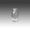 67210-3 20mm, 10mL, 23 x 46mm Clear Borosilicate Glass Crimp Head Space Vial with Beveled Top and Round Bottom
