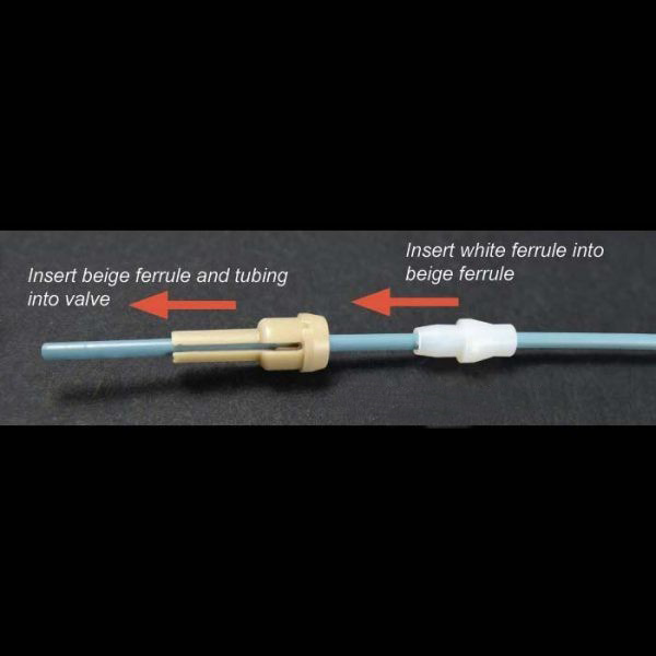 Special 2 Piece Ferrules for 1/8" OD Tubing