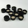 80055-CASE 9mm Solid Black Cap with PTFE Liner