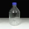 805635 Canary-Safe Duran GL45 Lab Glass Bottle, Plastic Coated, with Stock Screw Cap & Pour Ring