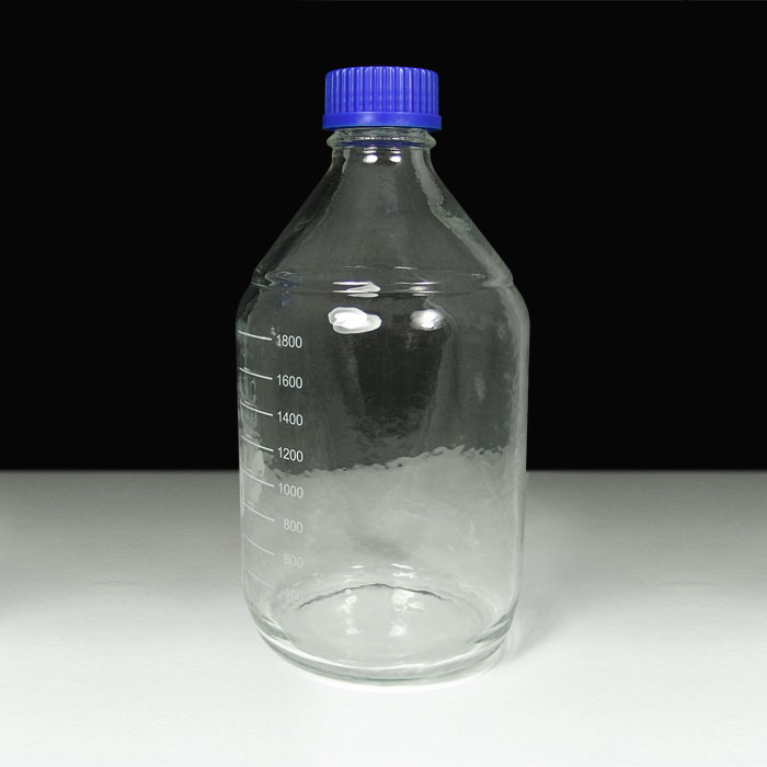 Helligdom Potentiel utålmodig Duran 2 Liter GL45 Lab Glass Bottle, Plastic Coated, w/ Stock Screw Cap &  Pour Ring (805635) - Analytical Sales and Services, Inc.