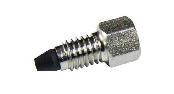 847514 One Piece Reusable High Pressure 8mm Hex Head SS Fitting for 1/16" OD SS Tubing