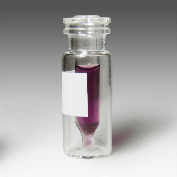 87203 300µL Clear Crimp/Snap MicroVials with Marking Spots in Kit