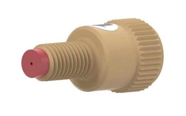 910-3301 Inlet Check Valve, 1/4-28 Male to 1/4-28 Female