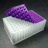 960181 Purple Silicone/PTFE Cap Mat, O-ringed plugs, for TrueTaper Plates