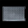 96057 Autosampler Compatible PP Cap Mat, Pierceable X on Surface