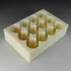 12 Position Flat Bottom Base Plate for 20mL Scintillation Vials