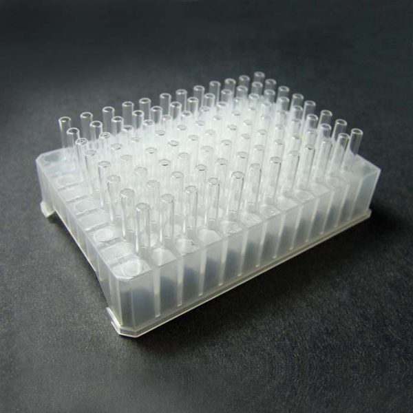 96242 96-Well Tray with 5 x 31mm Flat Bottom Vials