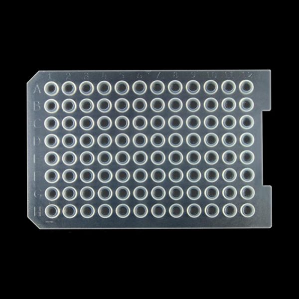 962611 Clear Round Silicone/PTFE Cap Mat - for Low Profile Collection Plates