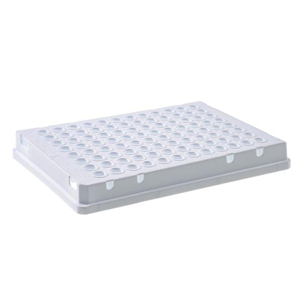 96323 White 100µL Skirted Low Profile PCR Plate