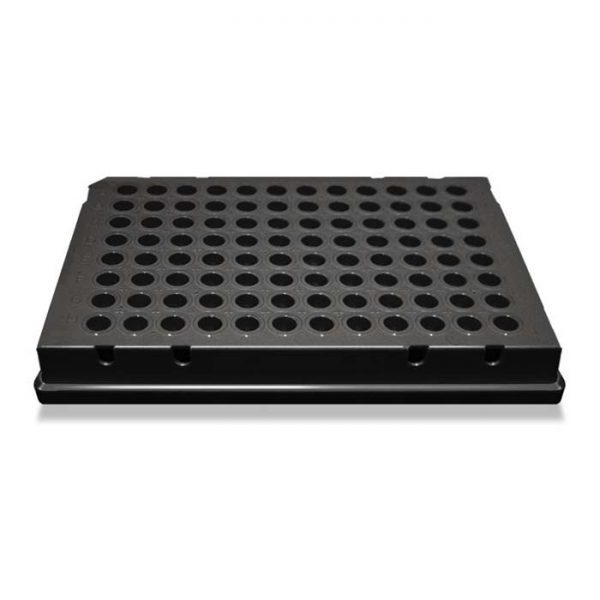 96323B Black Skirted Low Profile PCR Plate