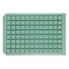 963724 Pre-Slit Square Well Cap Mat with Molded Silicone/PTFE Liner
