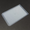 96384 384 Well Molded Soft Silicone Cap Mat, Clear
