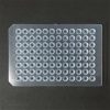 964007 Clear Ultra Thin Round Well Silicone/PTFECap Mat