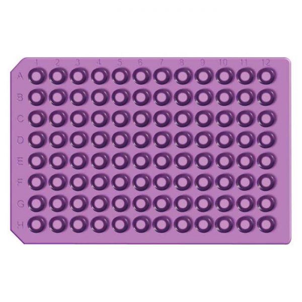 965007 Purple Ultra Thin Round Soft Silicone/PTFE Cap Mat