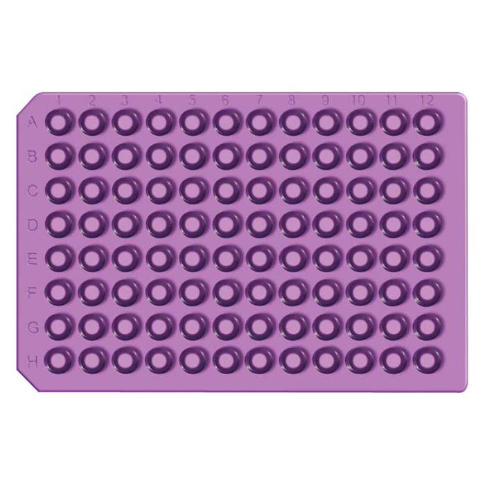 965007 Purple Ultra Thin Round Soft Silicone/PTFE Cap Mat
