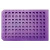 965085 Purple Ultra Thin Pre-Slit Square Cap Mat, Soft Silicone/PTFE