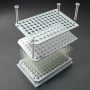 2.0mL Aluminum Block System, Solid Base with Flat Bottom Inserts