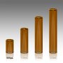 0.5mL Flat Bottom Amber Glass Inserts