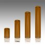 1.0mL Flat Bottom Amber Glass Inserts