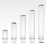 2.5mL Flat Bottom Clear Glass Inserts