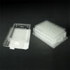 96FP15-C 1.5mL 96-Well Clear Flexi-Tier Block System with Clear Conical Glass