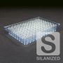 0.5mL Silanized Clear Glass Conical Vials in Vial Loader