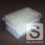 2.0mL Silanized Clear Glass Conical Vials in Vial Loader