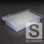 0.5mL Silanized Flat Bottom Clear Glass Inserts in Vial Loader
