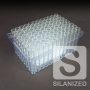2.0mL Silanized Flat Bottom Clear Glass Inserts in Vial Loader