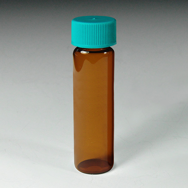 Vial Kit: 8mL (2 Dram) 17 x 60mm Amber Screw Vials with Solid Teflon® Lined Screw Caps