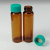 Vial Kit: 11mL (3 Dram) 19 x 65mm Amber Screw Vials with Solid Teflon® Lined Screw Caps