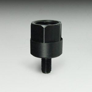 Custom Adapter, Converts Standard 1/4-28 Port to Exhaust Filter Port