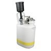 CL12160 Canary-Safe JustRite® Quick Disconnect Disposal Safety Can with PP Fittings