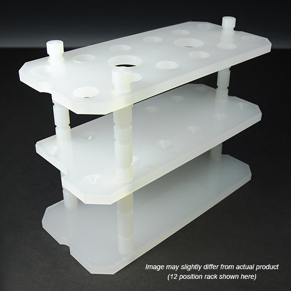 Collection_rack_12_slightly_differ Collection Rack for 10 Position Flash Vacuum Manifold System