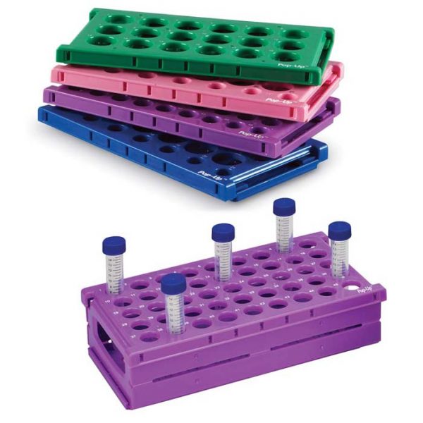 PUR45P Pop-Up Racks for 15mL Tubes, 45 Wells